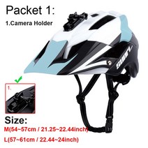 자전거 전동 킥보드 어반 포켓 접는 헬멧 방탄모 내피 newboler mtb road, 하늘색 패킷 1, l