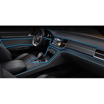 자동차 LED 실내 튜닝 무드등 5M 그렌져XG 올뉴쏘렌토 투싼 G80 K8 GV70 YF소나타 차량 인테리어 아반떼 그랜져 풋등 조명 K3 스포티지R 싼타페DM QM5, a28 5M 레드 시거잭형