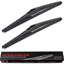 OTUAYAUTO 후면 앞유리 와이퍼 블레이드 - 27.9cm(11인치) 자동차 백 윈도우 2개 쉐보레 HHR 현대 악센트 지프 그랜드 체로키 기아 리오 소렌토 소울 토요타