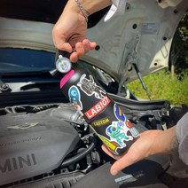 소방연구소 랩07 차량용 소화기 가정용 캠핑용 휴대용 자동차 법적 소화기, 1.4kg, 1개