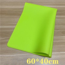 두꺼운 실리콘 식탁 매트 테이블 방수 패드 냄비 받침 50 70 대형, 그린60x40