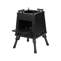 장작 스토브 펠릿난로 여행용 야외 불멍 캠핑용 화로, 소형 스텐