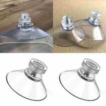 다용도 만능 투명 유리 플라스틱 강력 흡착 부착 압축 압착 고무 빨판 볼트 큐방 흡착판 뽁뽁이 패드 뾱뾱이 진공판 32mm