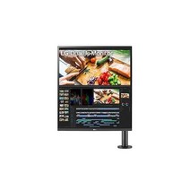 LG 28BQ780-B 듀얼업 27인치 SDQHD 2560x2880 LCD 모니터(에르고 스탠드 포함)