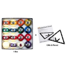 당구다이 미니당구대 접이식 AXD당구 풀 공 세트 572mm 수지 공 대리석 패턴 당구대 공 당구대 액세서리 16 개, A