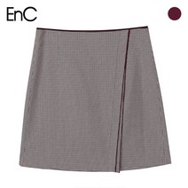이엔씨 (EnC) 체크 미니 스커트(ENWH84901O)