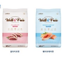 펠리코 고양이 사료 웰식스프리 캣 다이어트전용 연어맛 올라이프 캣 오리맛 5.6kg 골라담기, 웰식스프리 올라이프 캣 오리 5.6kg