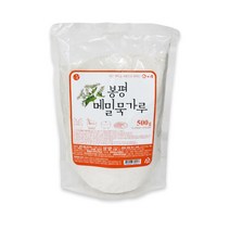 강원도 봉평 뻐꾸기삼촌 국산 국내산 메밀묵가루 100% 순메밀가루 500g