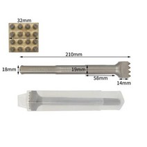 전기 해머 함마 드릴 파쇄 경량전기 해머 합금 꽃 콘크리트 육교 벽 타일 특별, 02