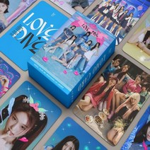 아이브 포토 카드 55매 앨범 포카 굿즈 100장 200장 Kpop IVE-여름 러브 다이브 일레븐 LIZ Lomo 카드 인쇄 포토카드 엽서 패션 팬 선물 54 개/세, 4