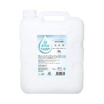 조이수 순수 3차 살균 정제수 20L, 단품