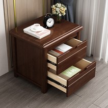 베스트 셀링 호두나무 협탁 모던 중국식 풀 원목 심플 침실 수납 소품 침실 침대 협탁-46397, 복장을 갖추다, 커스텀 잠금장치가 필요하면 고객 서비스로 연락 주세요