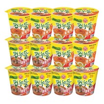 오뚜기 컵누들 매콤한맛 6개 + 로제맛 6개, 12개