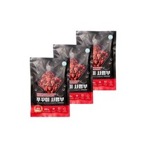 쭈꾸미사령부 양념 쭈꾸미볶음 300gX3봉 /국산재료 사용, 쭈꾸미사령부 양념 쭈꾸미볶음 3