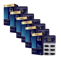 뉴트리원 루테인 지아잔틴 164 알티지 오메가3 6박스 (6개월분), 30정, 31.5g, 6개