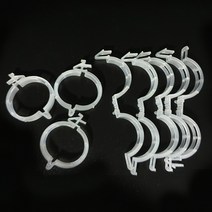 원형 식물 고정핀 과수 포도 집게 오이 화분 지지대 화초 호박 쇼핑몰 오링 농자재 텃밭 가꾸기 조경 자재 원형 채소 키우기 가든 타이 토마토 지주대 넝쿨 덩굴 꽃 도구 50개