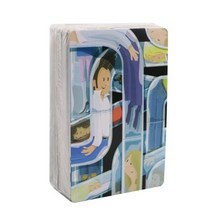 고급 자석형 원목 접이식 체스게임 2가지 사이즈 소형 Dxt 보드 게임 이야기 84 카드 놀이 메모리 퀘스트 데이드림 거울 확장 완구 가족 여행, deck 11 mirrors