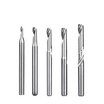 초음파 커터 컷팅기 커팅기 진동 칼 알루미늄 CNC 공구용 단일 플루트 밀링 솔리드, 3175x8x38mm, 1개