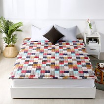 밍기뉴 퀼트 순면 카페트 러그 침대패드 이불패드 슈퍼싱글 퀸 킹사이즈