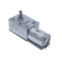 jgy-370 감속 모터 범위 후드 네스팅 머신 스마트 장비용 dc 6v 12v 24 v 고 토크 터보 웜 기어드 모터, 6RPM, 1-24V