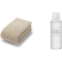 MUJI 무인양품 호호바 오일 페이스 타올 8장 세트 바디 보습 마사지 화장품, 100ML