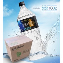 해양 심층수 효능 몸에 좋은 물 안전한 생수 경도 300 미네랄 워터 1.8L 6개
