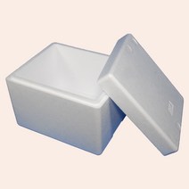 다솜 국산 아이스박스 스티로폼 박스 김치박스10Kg-2 4개 1묶음 보온 보냉 JB8K