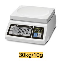 카스저울 단순중량저울 SW-1S/20kg 10g단위 건전지 아답터(옵션), 30kg(10g단위)