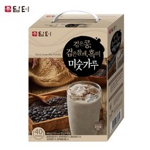 담터 검은콩 검은참깨 흑미 미숫가루 40T (냉온수겸용), 담터 슈퍼곡물 12곡 미숫가루 40T