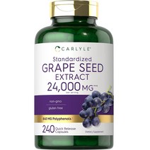 칼라일 그레이프시드 포도씨추출물 24 000mg 240캡슐