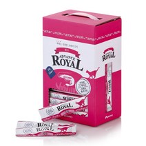 어드밴스 로얄 스틱 짜먹는 고양이 간식 츄르, 새우, 120개