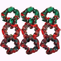 크리스마스 헤어밴드 머리끈 곱창밴드 머리 헤어장식 헤어악세사리