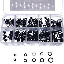 고무링 고무오링 O링 오일링 패킹 수리 키트 255개, O링225pcs