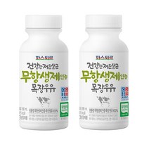 파스퇴르 무항생제/유산균(반반구성)우유 180ml 16개, 반반구성