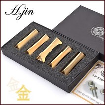 현진 H.jin 전통 기와 골드 수저받침 24k 금도금 (선물 포장) 창립기념일 기업 회사 관공서 단체 행사 선물 기념품 답례품 기프트 추천, 5p