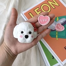 이온캔들 리본 말티즈 석고방향제, 엉덩이, 미드썸머나잇