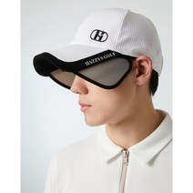헤지스 골프 ICE SHADOW 화이트 남성 확장챙 볼캡 HUHE3E411WT, 058, 1개