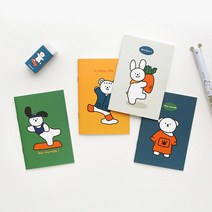 핑크풋 500꼬망핸디수첩 정품 랜덤, 랜덤 발송, 1개