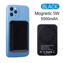 블랙박스배터리 차량보조배터리 차량 블랙박스 보조 배터리 자기 보조베터리 PD15W 5000mAh 외부 배터리 휴, 03 5000mAh Black 5W