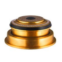 호환 Mtb 헤드셋 베어링 44mm 테이퍼 및 스트레이트 1 원추형 튜브, Gold 44-56mm