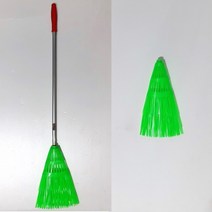 가벼운 플라스틱 환경미화원 빗자루(소형) 대나무 마당 청소 싸리 업소 업체 조립 알루미늄 경량, 1, 본상품선택