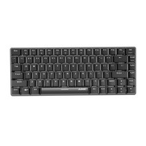 AK33 컴퓨터 플라스틱 기계식 작업 키보드 Windows 7/8/10 Office 82 키 키패드 노트북 용품 Tawny Black Type 1, 04호