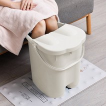 휴템 족욕기 족욕탕 족욕통 족탕기 각탕기 발건강 바스켓, 보온덮개족욕기_특대형 그레이, 1개