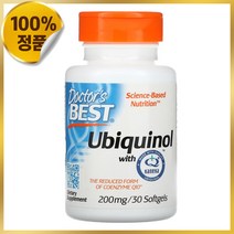 닥터스베스트 코엔 자임Q10 코큐텐 유비퀴놀 COQ10 200mg 30 베지캡슐