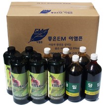 이엠존 [EM만들기] 원액 5개+당밀 5개, 1set, 1000ml