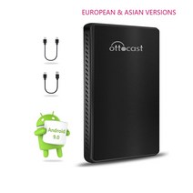 자동차 관련제품 OTTOCAST U2 플러스 카플레이 Ai 박스 64G 안드로이드 9 지능형 시스템 멀티미디어 스크, 03 Eurasian Black