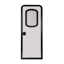 카라반 문 도어 셀프 방충망 메쉬망 DIY 출입문 모기, 1600X620mm 블랙 프레임