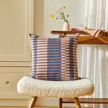 [모던하우스] 스트라이프 자가드 쿠션커버 50x50