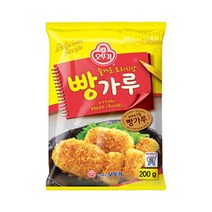 오뚜기 부침개 빵가루 술안주 비오는날 전 빈대떡 200G, 2세트
