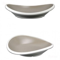 jc_25cm 30cm 반찬접시 디저트 길이 한정식 접시 샐러드 찬기 후식 20cm 멜라민 반찬그릇, 17호
